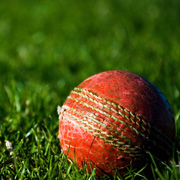 A wicket-keeper about to catch the batsman out