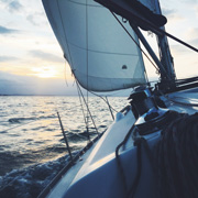 Sailors out on the water