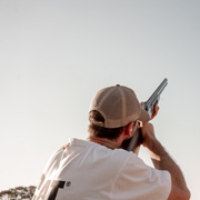 Clay pigeon shooting