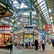 Kirkgate Market in Leeds, West Yorkshire